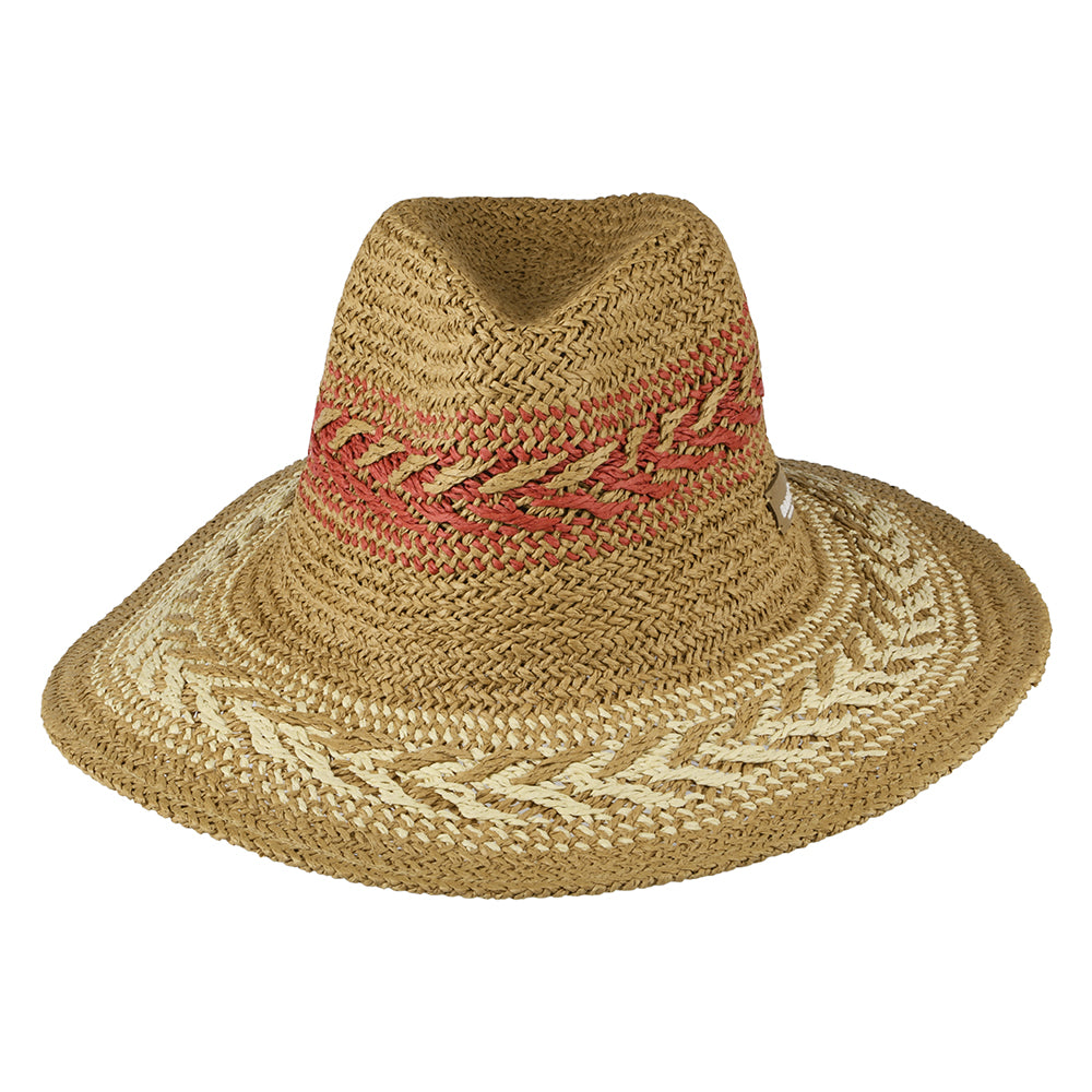 Chapeau Fedora Été Caledona marron clair-multi BARTS