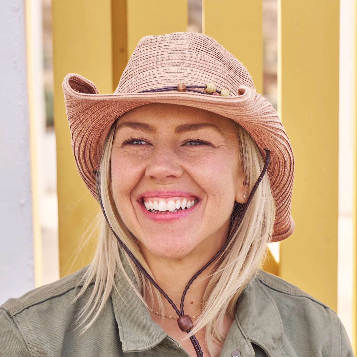 Chapeau de Cowboy Sunset groseille SUNDAY AFTERNOONS