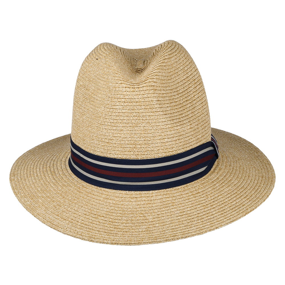 Chapeau Fedora en Paille Toyo Antigua naturel FAILSWORTH