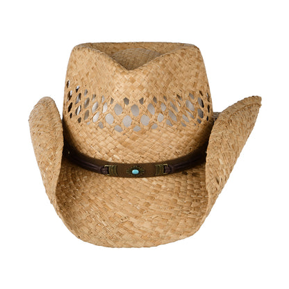 Chapeau de Cowboy en Raphia Ventilé naturel STETSON