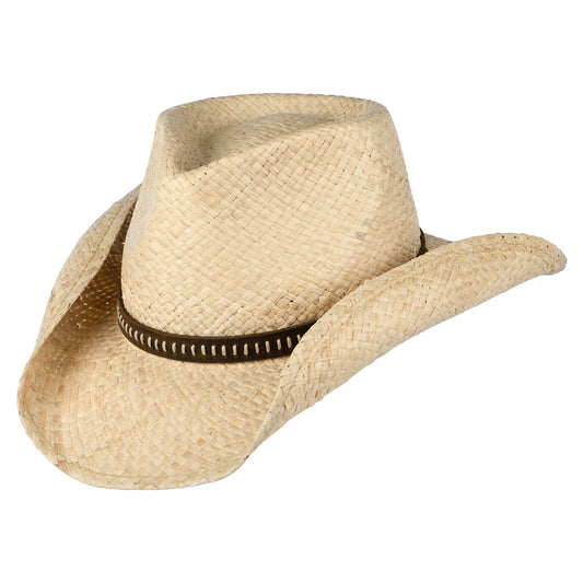 Chapeau de Cowboy Western en Raphia naturel STETSON