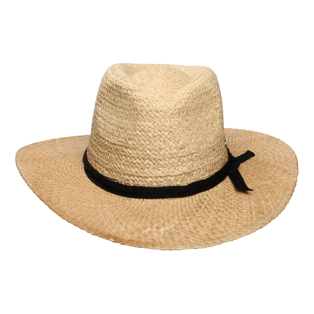 Chapeau Fedora en Raphia Tulum naturel SUNDAY AFTERNOONS