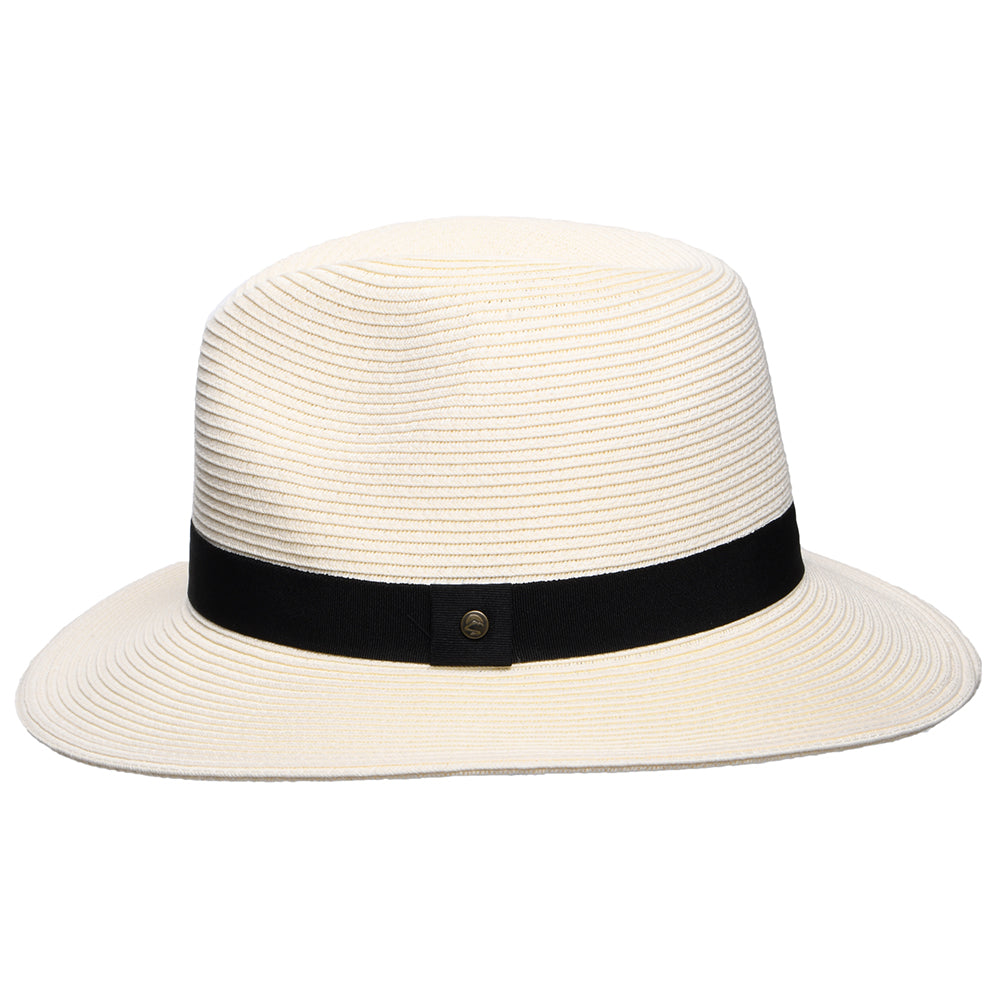 Chapeau Fedora Havana en Paille Toyo crème SUNDAY AFTERNOONS