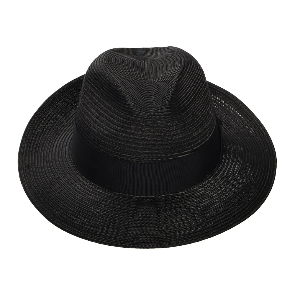 Chapeau Fedora Été Max noir BAILEY