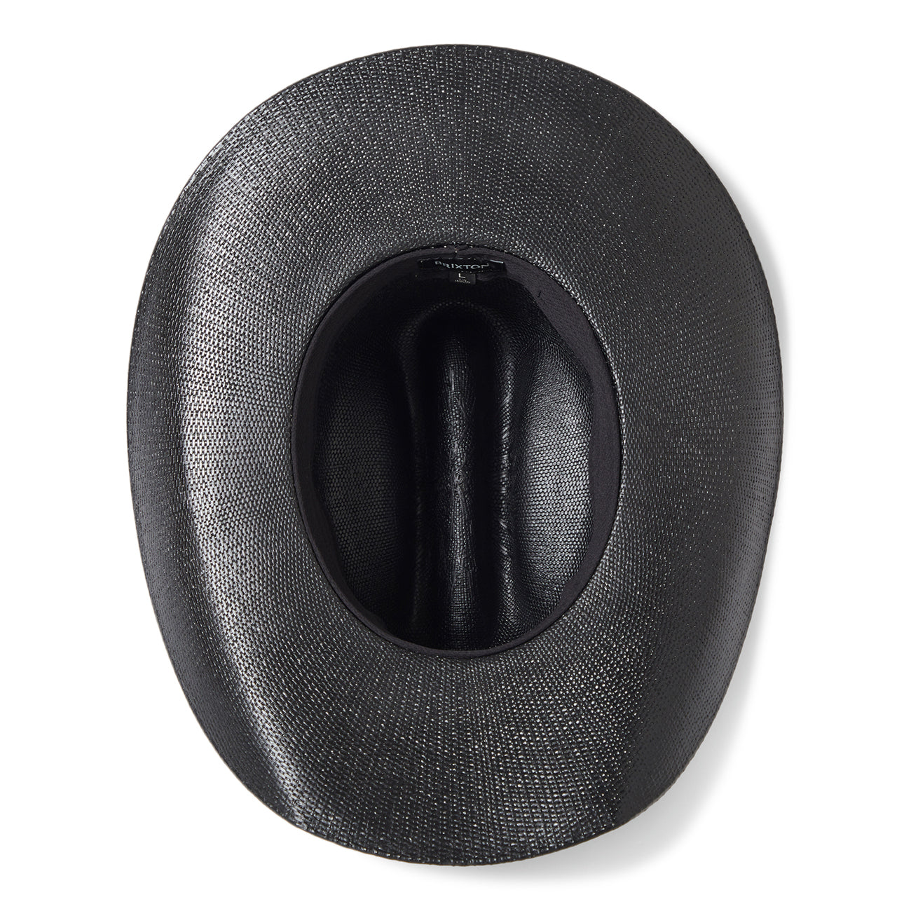 Chapeau de Cowboy en Paille Toyo Laredo noir BRIXTON