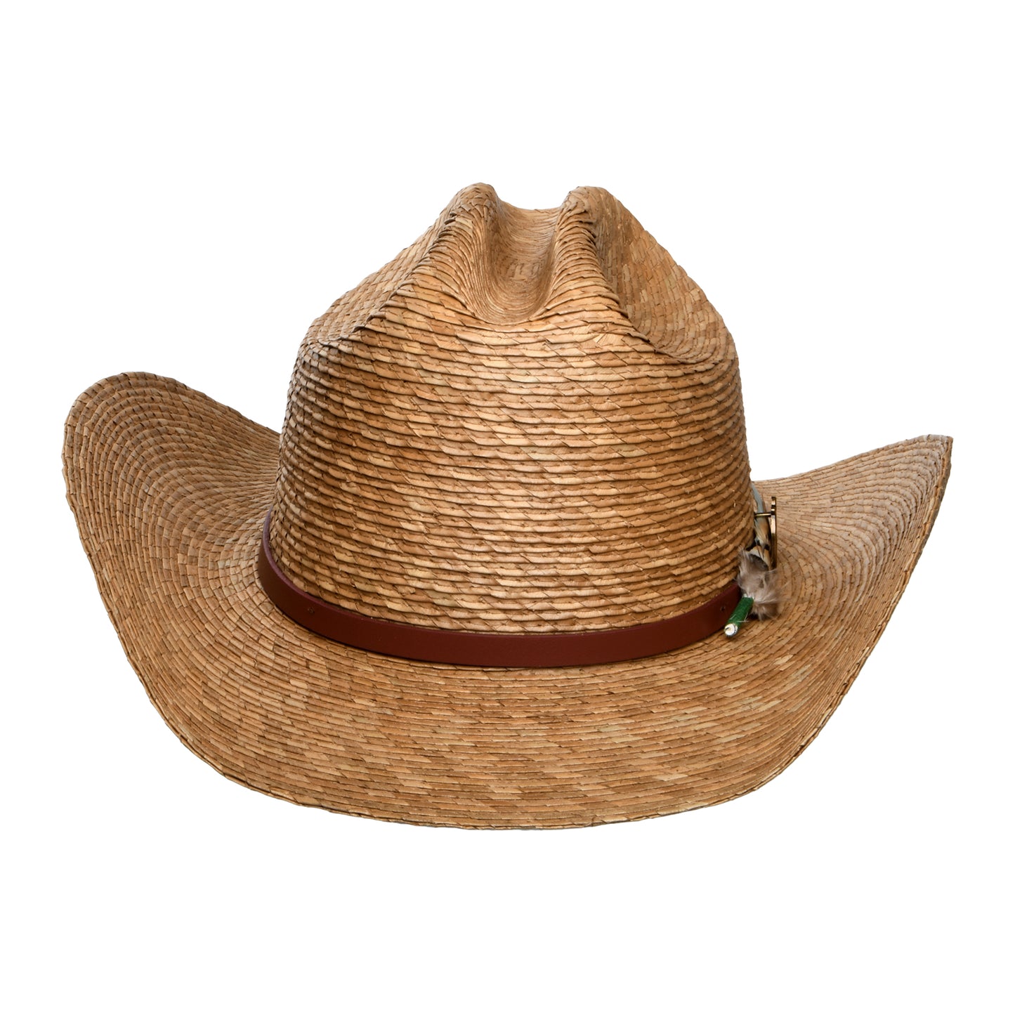 Chapeau de Cowboy Western en Paille de Palme marron clair STETSON