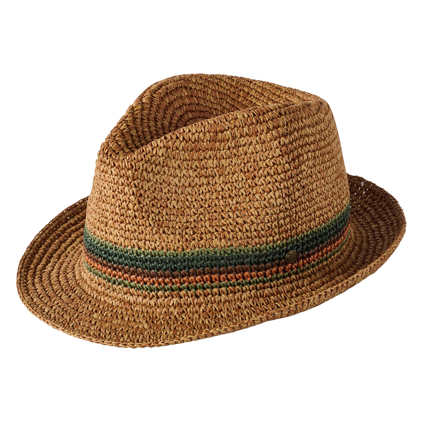Chapeau Trilby en Paille Toyo Crochetée Santo bronze FAILSWORTH