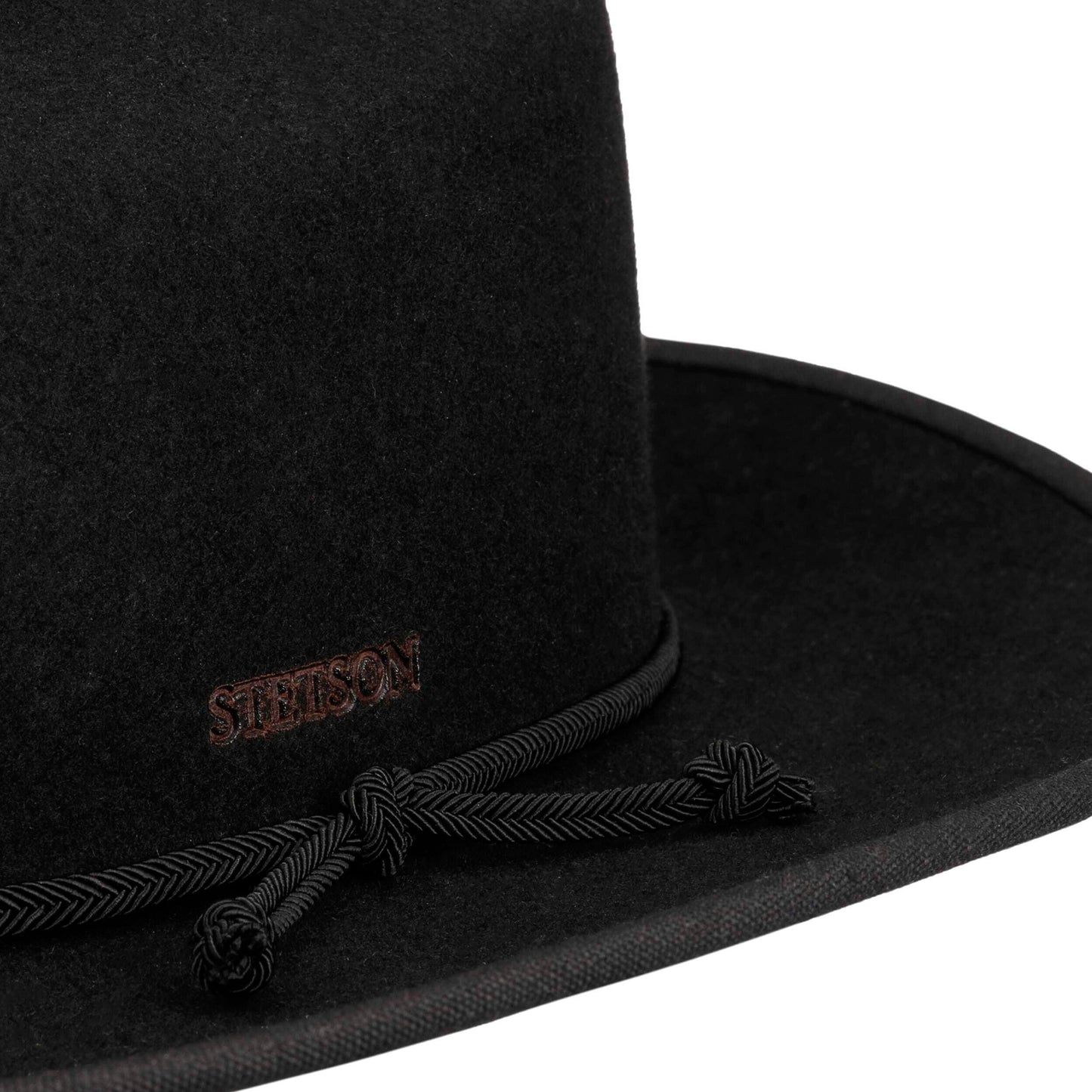 Chapeau de Cowboy en Laine Feutrée Hydrofuge Plains noir STETSON