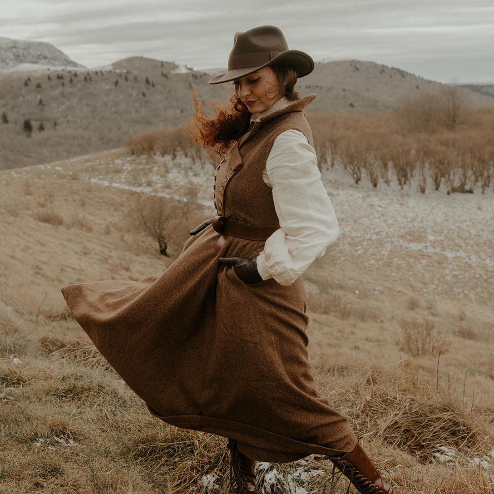 Chapeau Fedora Ford marron JAXON & JAMES