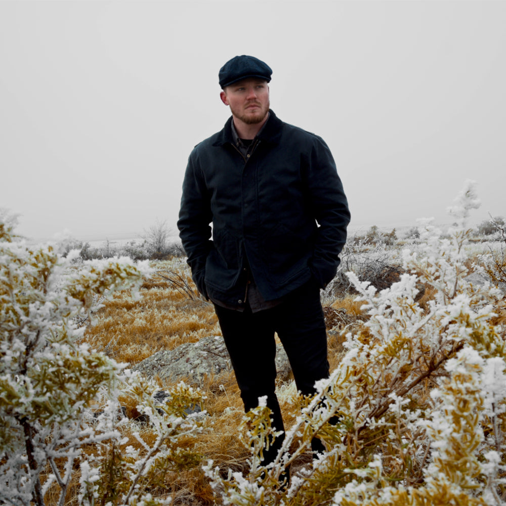 Casquette Gavroche Brooklyn bleu marine JAXON & JAMES