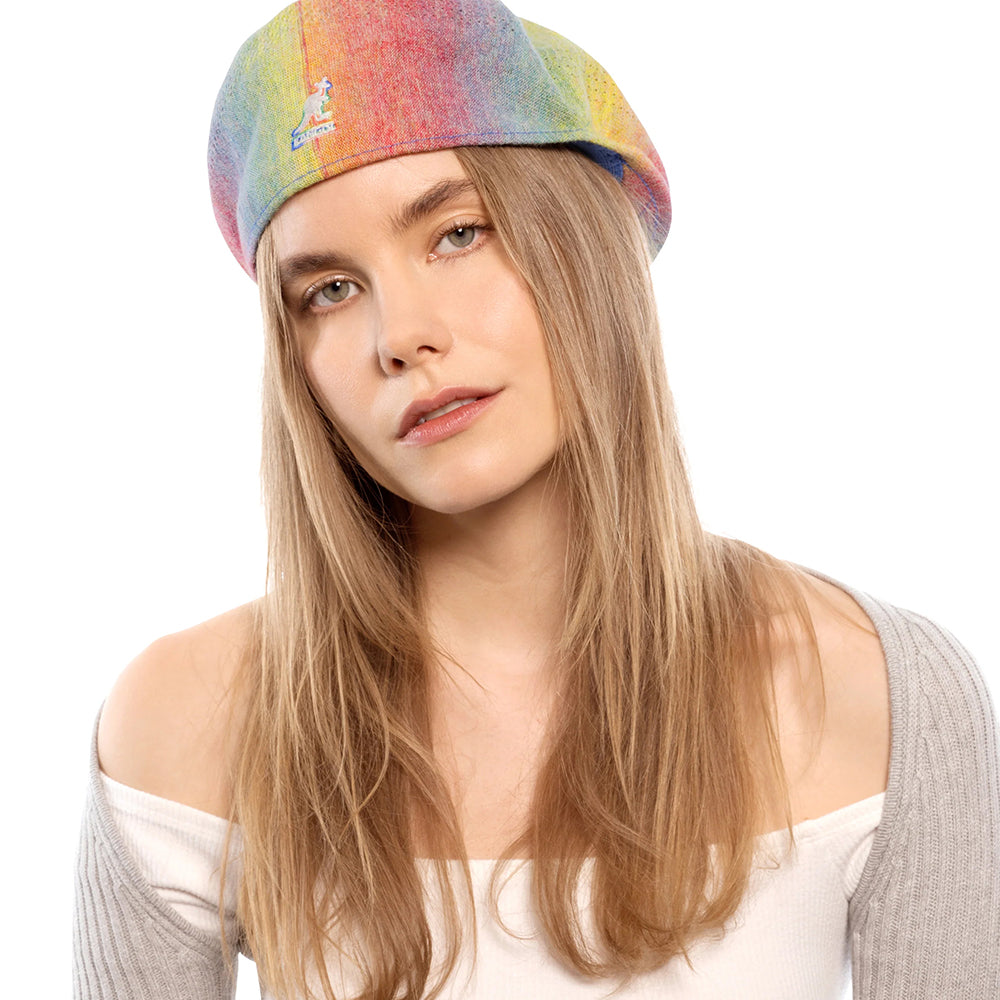 Casquette Plate 504 Ventair Tropic Rainbow multicolore KANGOL
