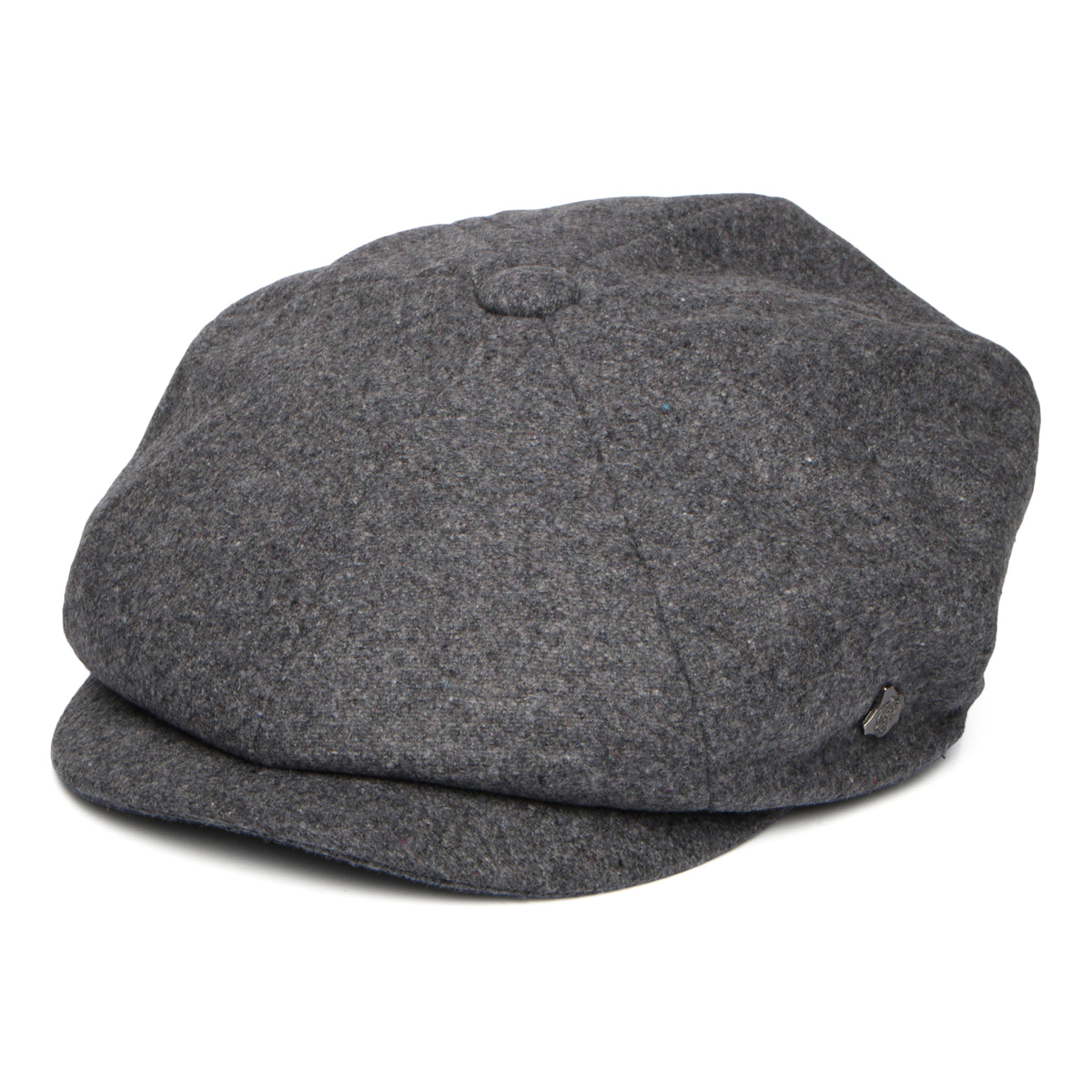 Casquette Gavroche en Melton Italien Gino gris FAILSWORTH
