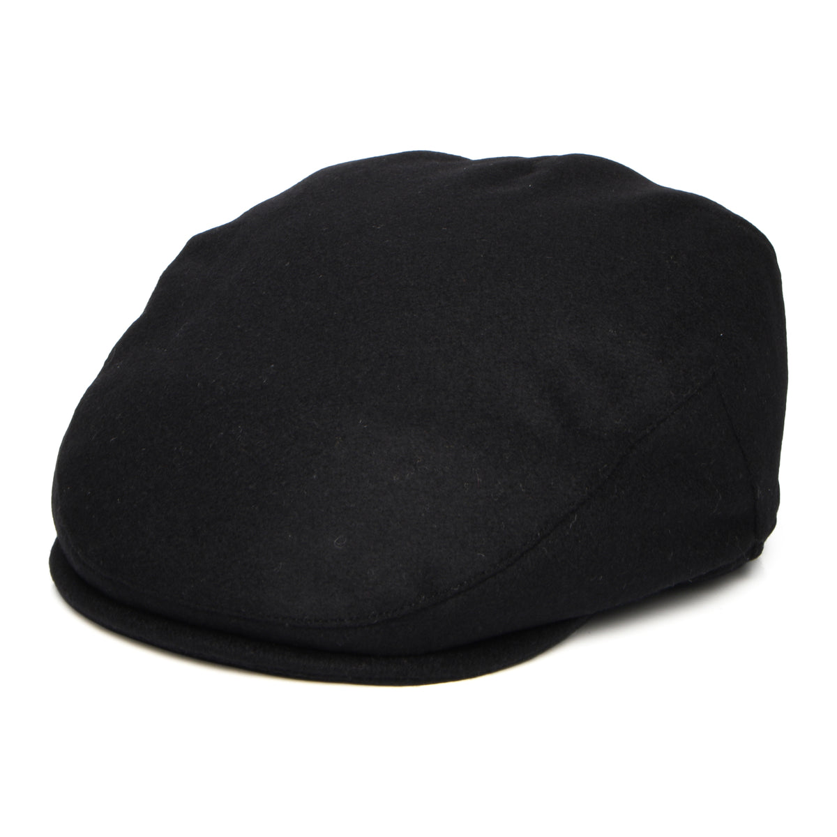 Casquette Plate en Melton Italien Aldo noir FAILSWORTH