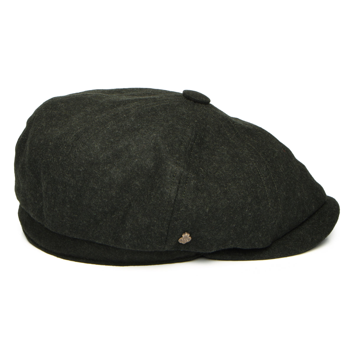 Casquette Gavroche en Laine Loden Brooklyn mousse CHRISTYS