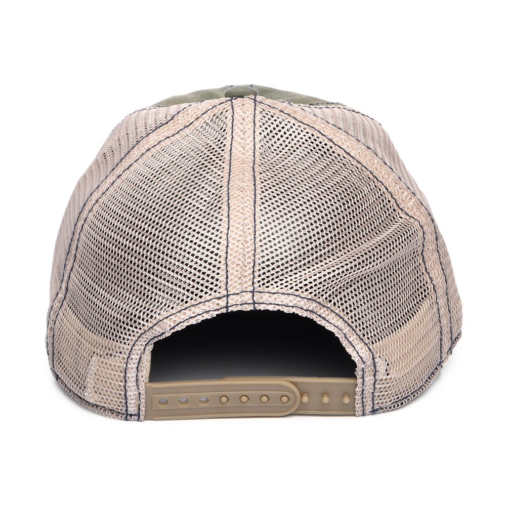Casquette Trucker en Coton olive DORFMAN PACIFIC
