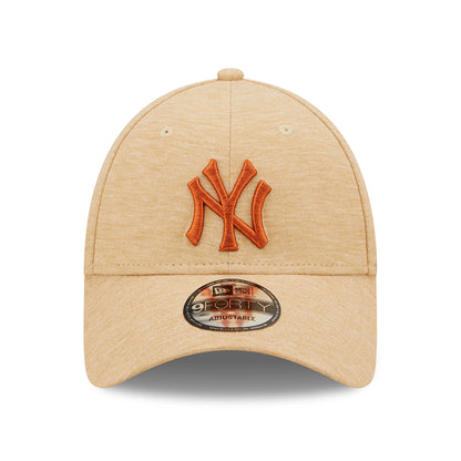 Casquette 9FORTY MLB Jersey Essential New York Yankees pierre-ocre NEW ERA