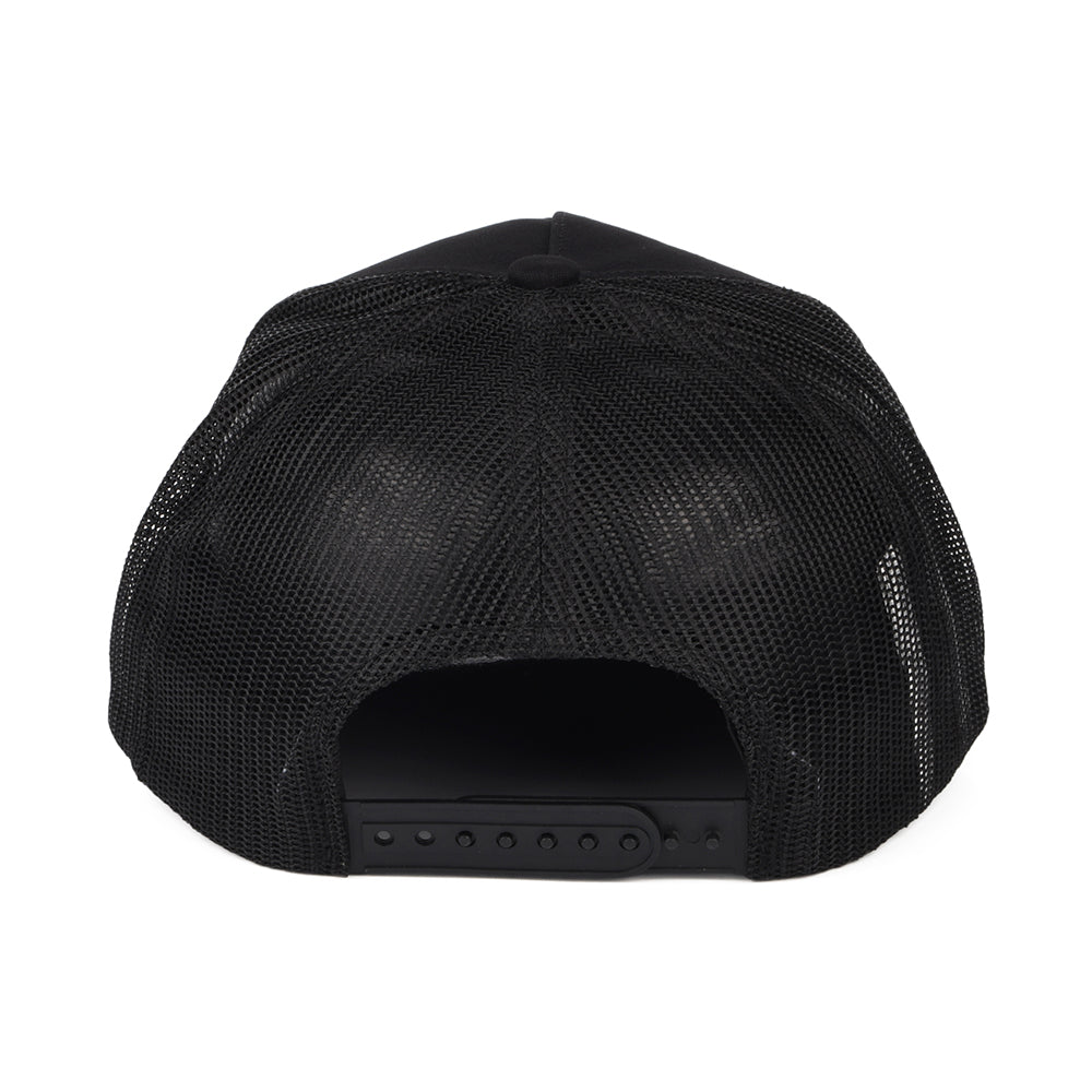 Casquette Trucker Alpha Block NetPlus MP noir sur noir BRIXTON