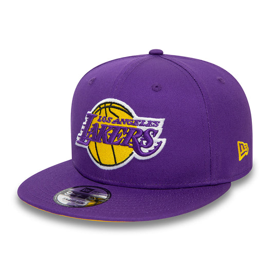 Casquette Snapback 9FIFTY NBA Rear Logo L.A. Lakers violet NEW ERA