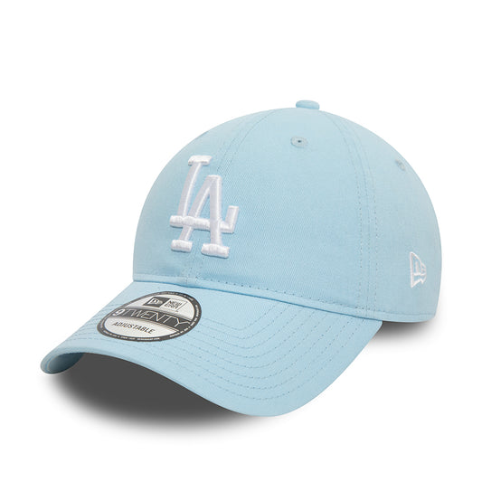 Casquette 9TWENTY L.A. Dodgers MLB League Essential bleu glacé-blanc NEW ERA