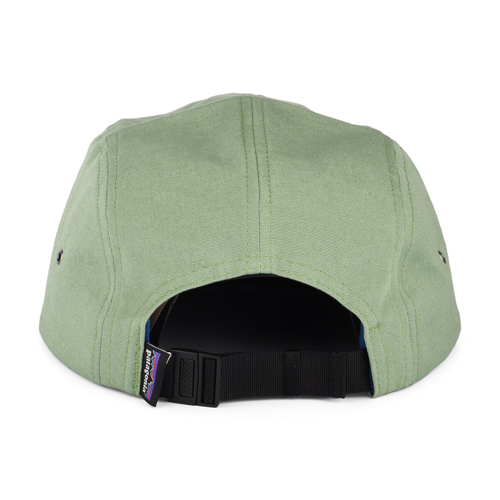 Casquette 5 Panel en Coton Bio Shop Sticker Graphic Maclure vert matcha PATAGONIA