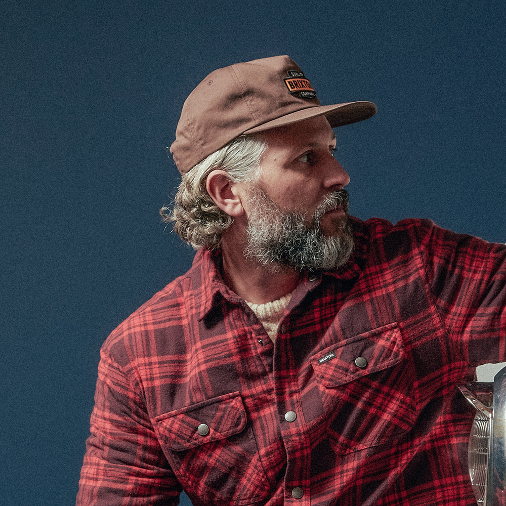 Casquette Snapback Osborn MP marron BRIXTON