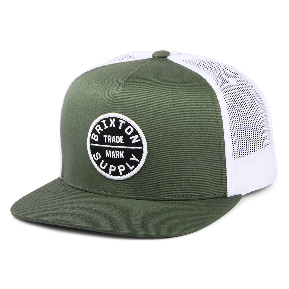 Casquette Trucker Ajustable - Vert Foncé Et Blanc - Neuf Sans étiquette