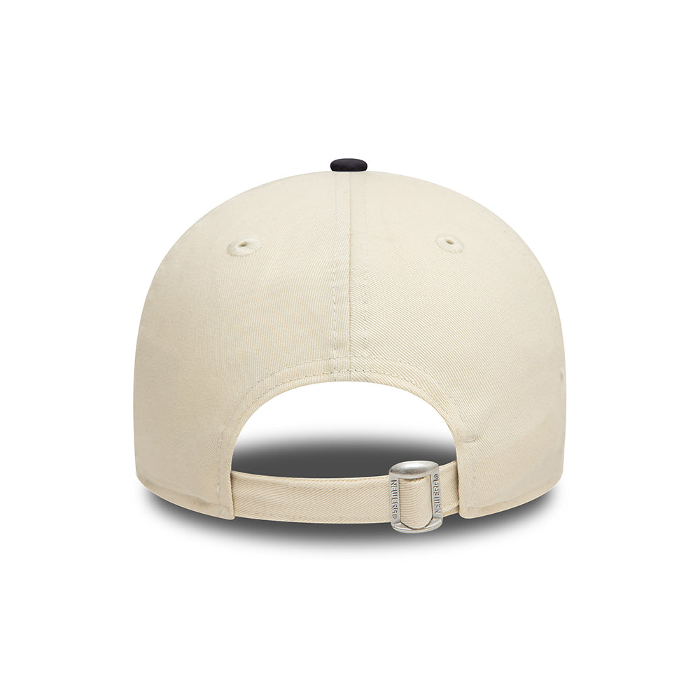 Casquette 9FORTY MLB Colourblock New York Yankees crème-bleu marine NEW ERA