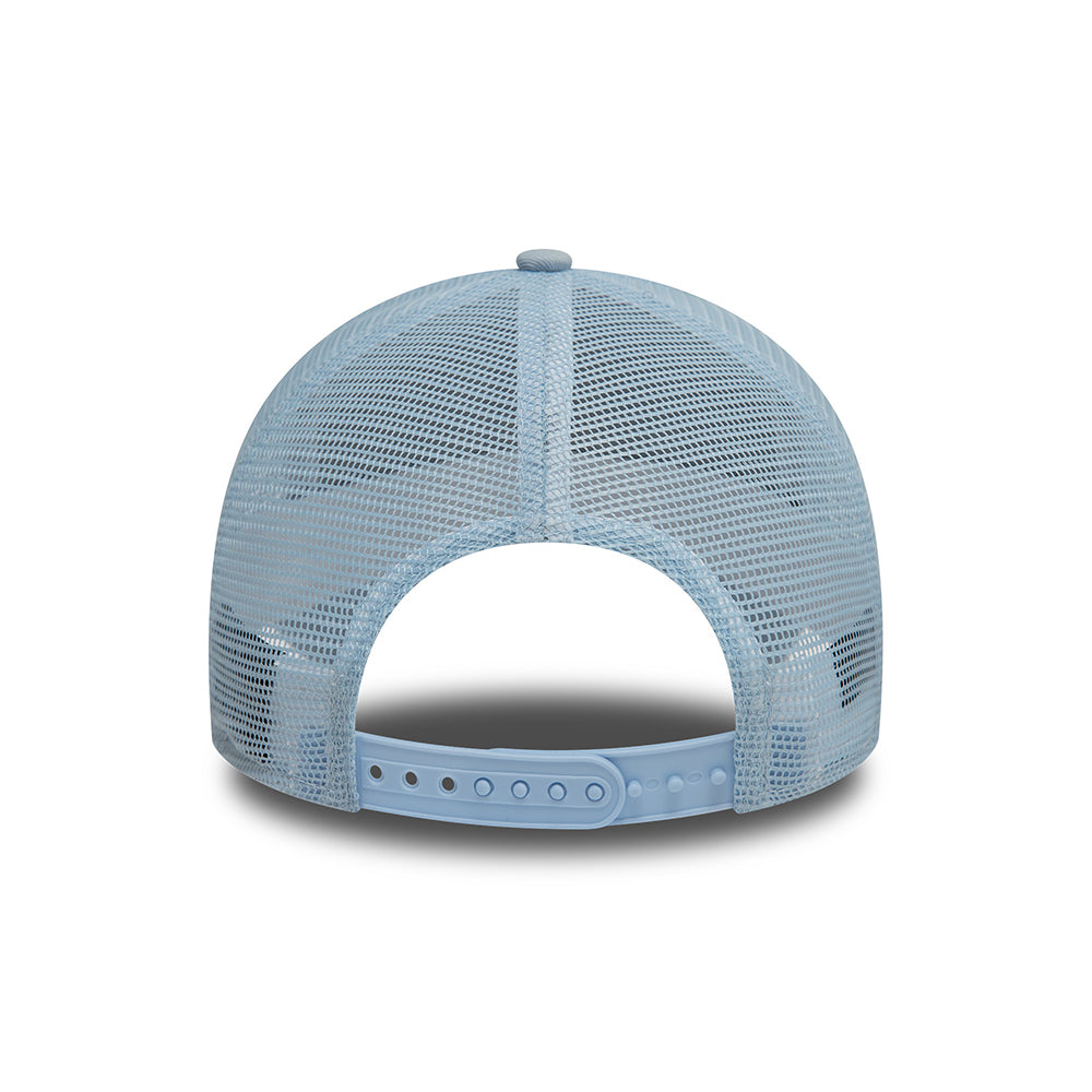 Casquette Trucker MLB League Essential A-Frame L.A. Dodgers bleu clair-blanc NEW ERA