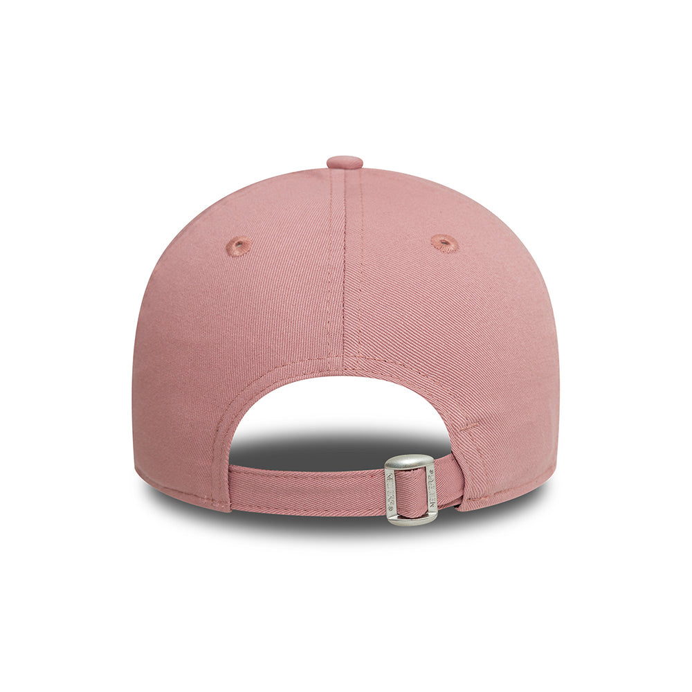 Casquette Femme 9FORTY MLB League Essential L.A. Dodgers rose foncé-blanc NEW ERA