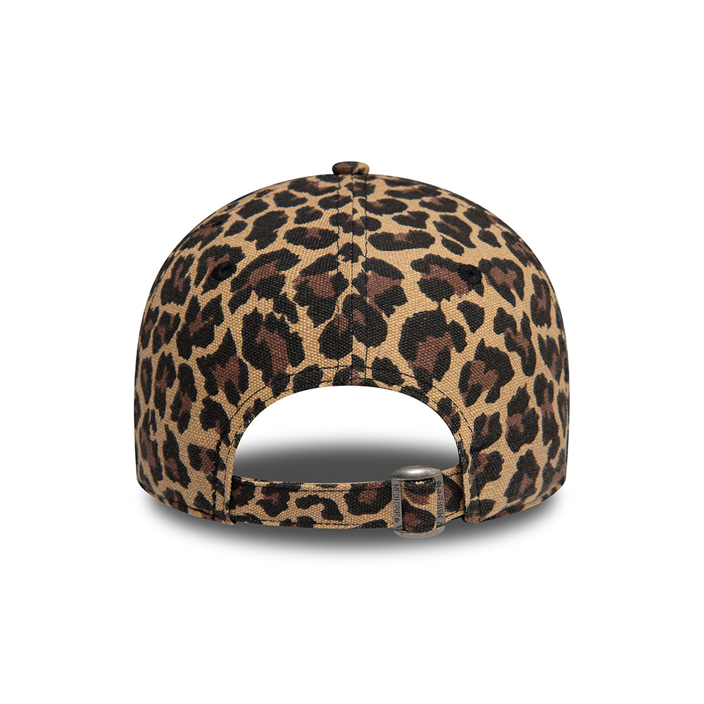 Casquette Femme 9FORTY MLB Leopard New York Yankees marron-blanc NEW ERA