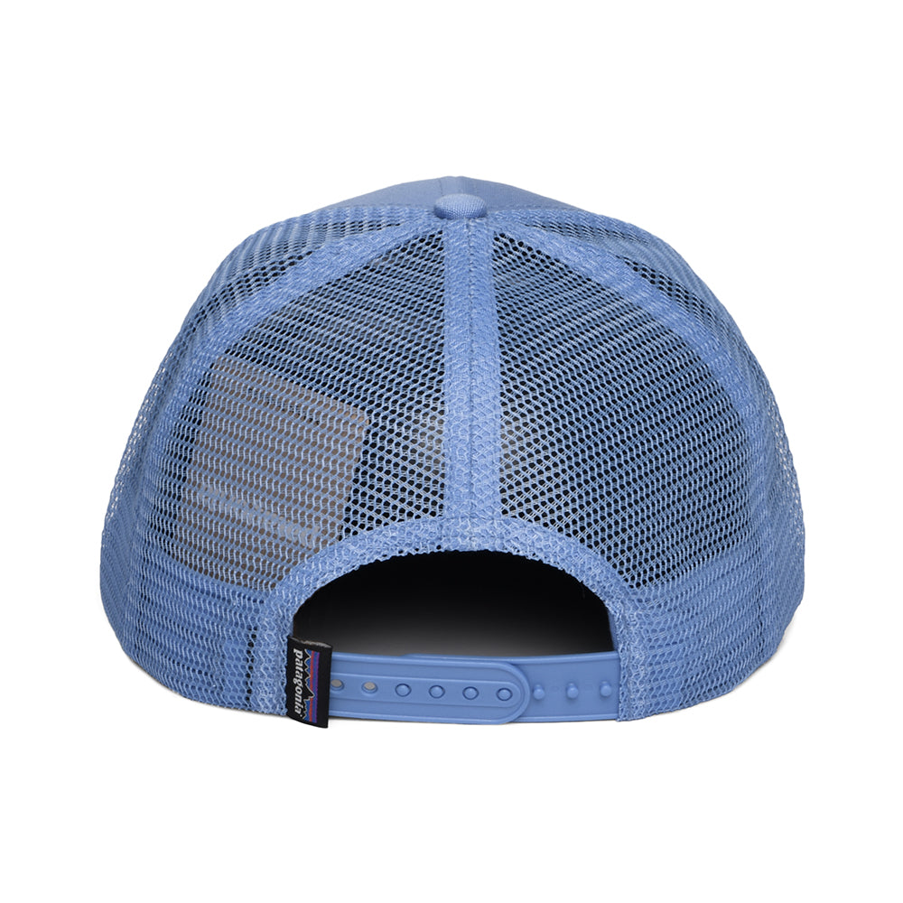 Casquette Trucker en Coton Bio P-6 Logo océan PATAGONIA