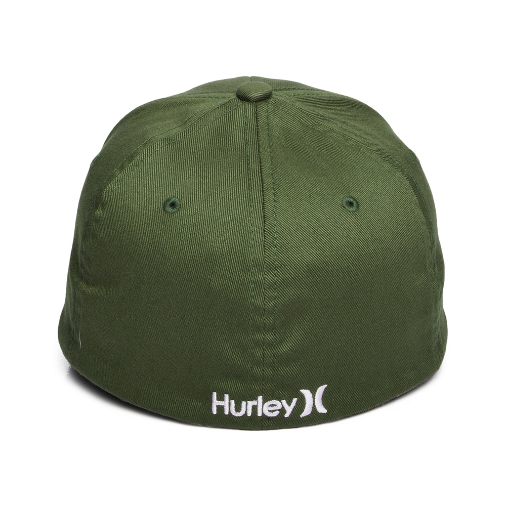 Casquette Flexfit Micro Icon olive HURLEY