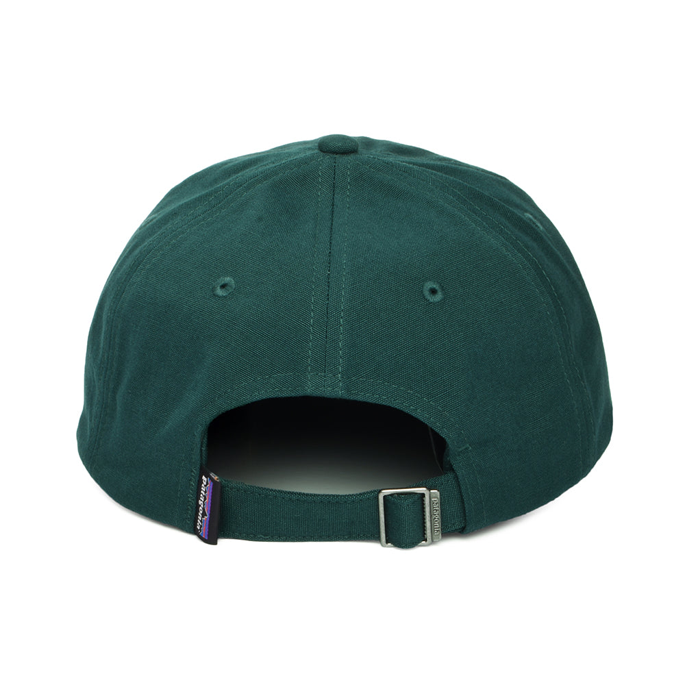 Casquette en Coton Bio P-6 Label Trad vert foncé PATAGONIA
