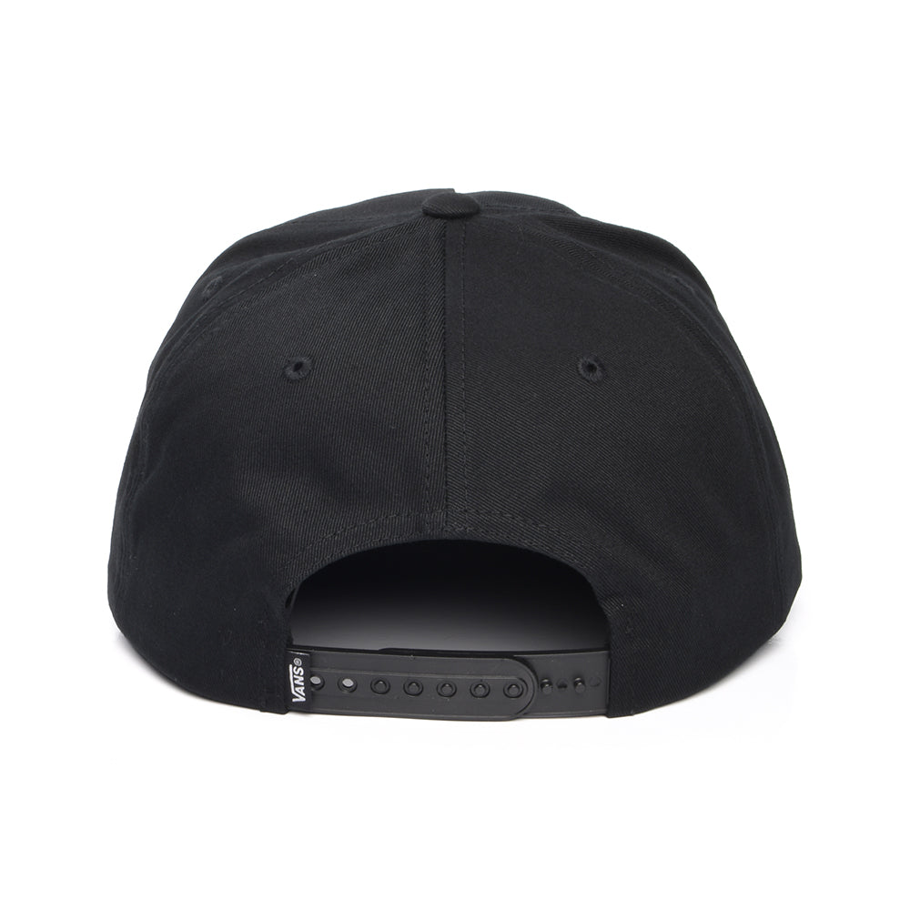 Casquette Snapback à Visière Incurvée Drop V Logo noir-blanc VANS