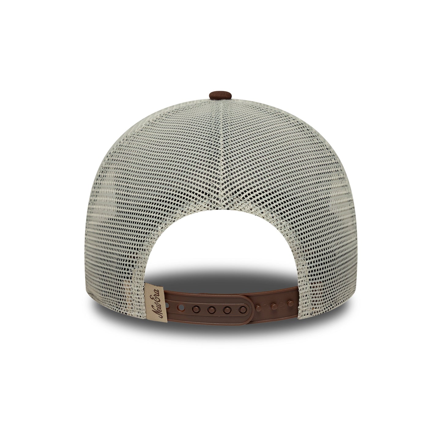 Casquette Trucker A-Frame NE Patch chocolat-pierre NEW ERA