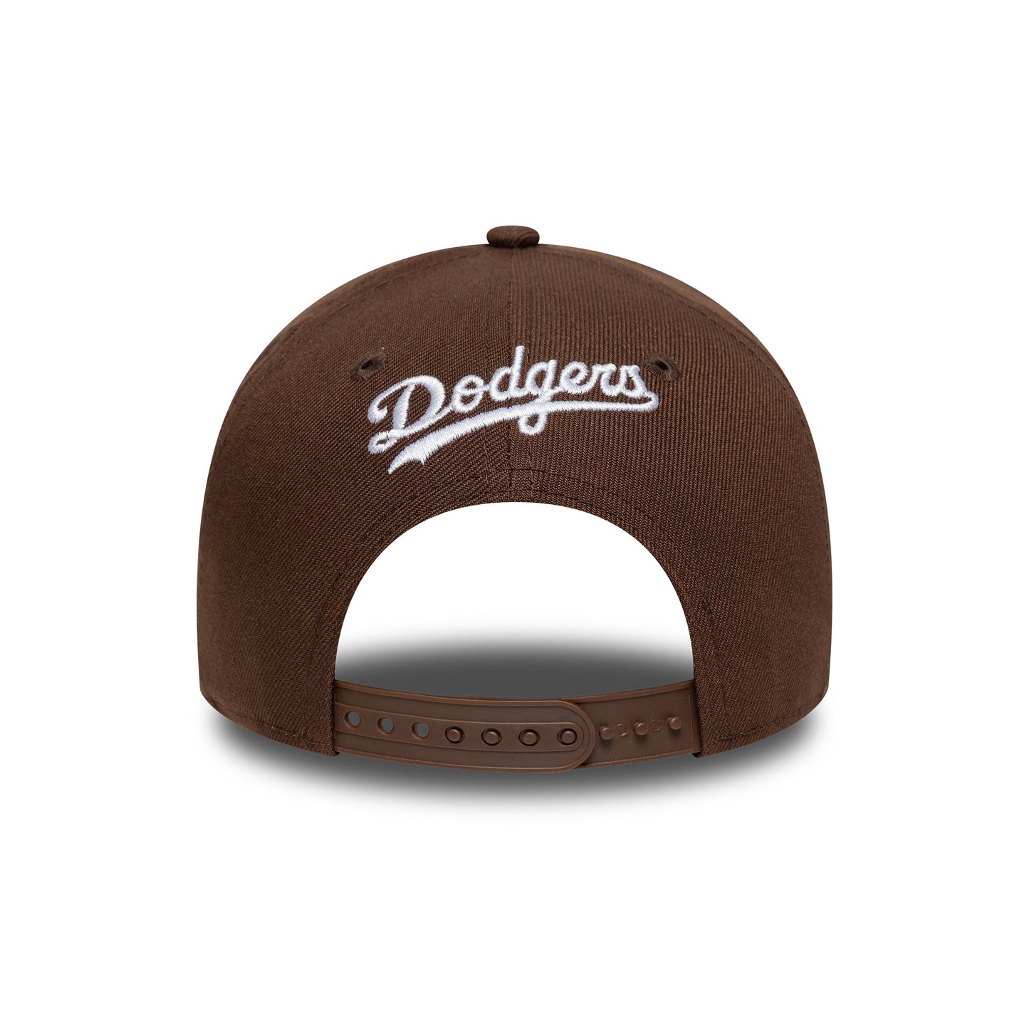 Casquette Snapback 9FORTY MLB Outline Script A-Frame L.A. Dodgers chocolat NEW ERA