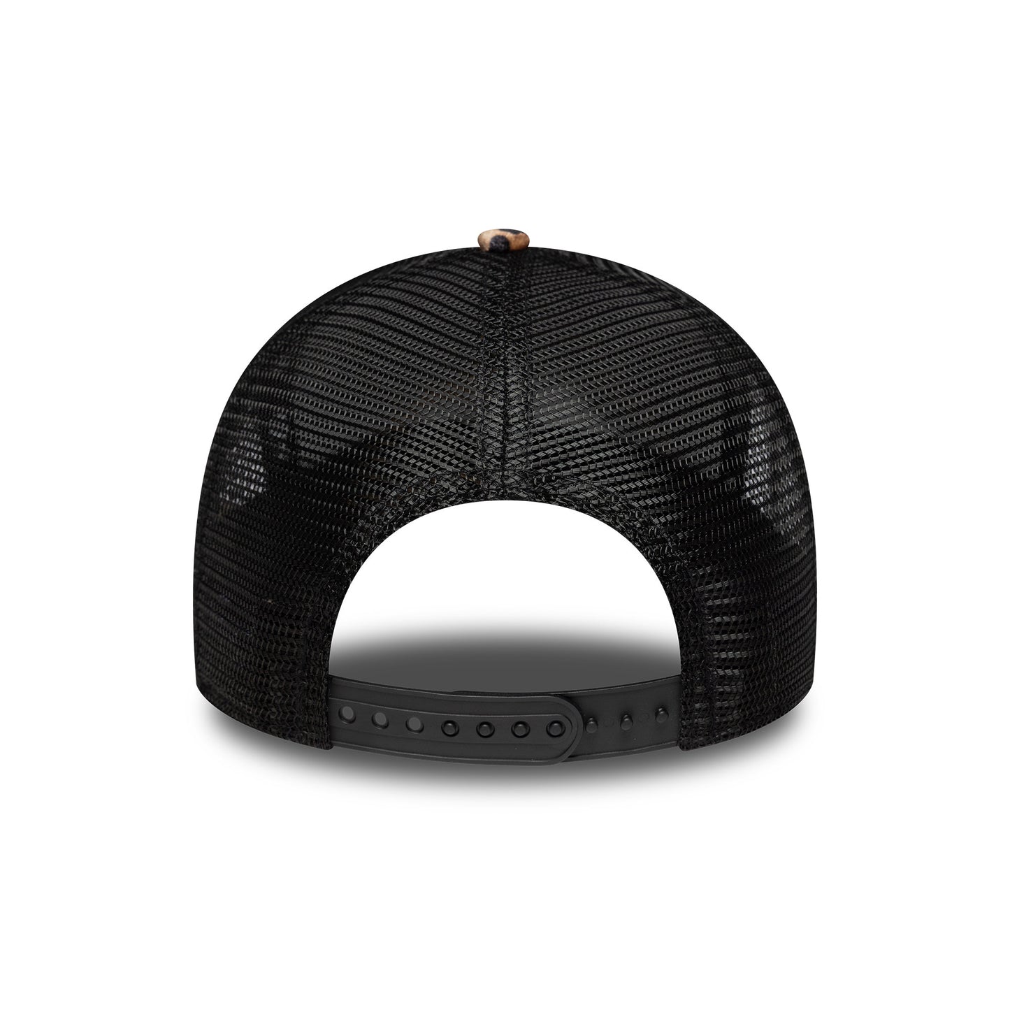 Casquette Trucker Femme A-Frame 9FORTY MCrown NE Leopard marron clair-noir NEW ERA