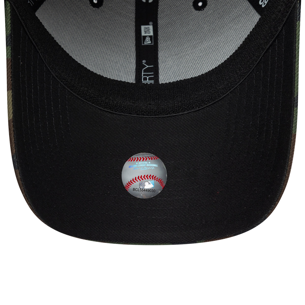 Casquette 39THIRTY MLB Down Flap New York Yankees camouflage-noir NEW ERA