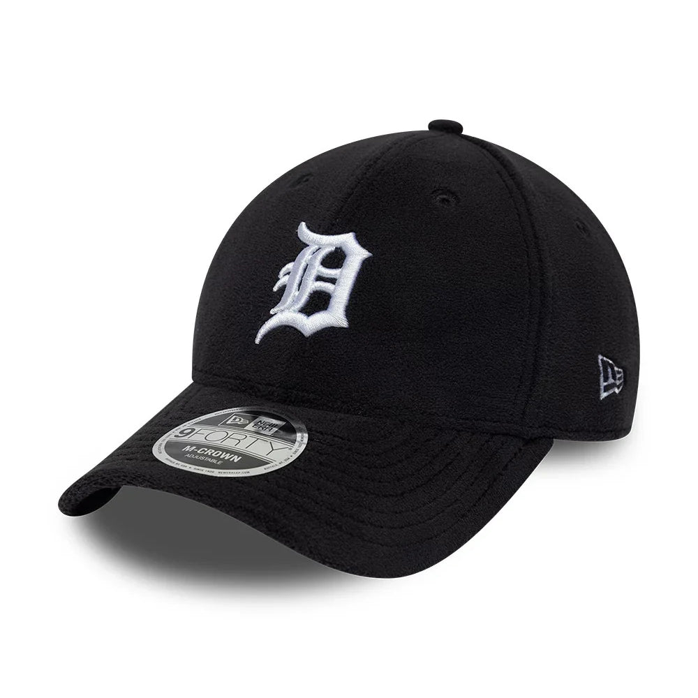 Casquette 9FORTY M-Crown MLB Fleece Detroit Tigers noir-blanc NEW ERA