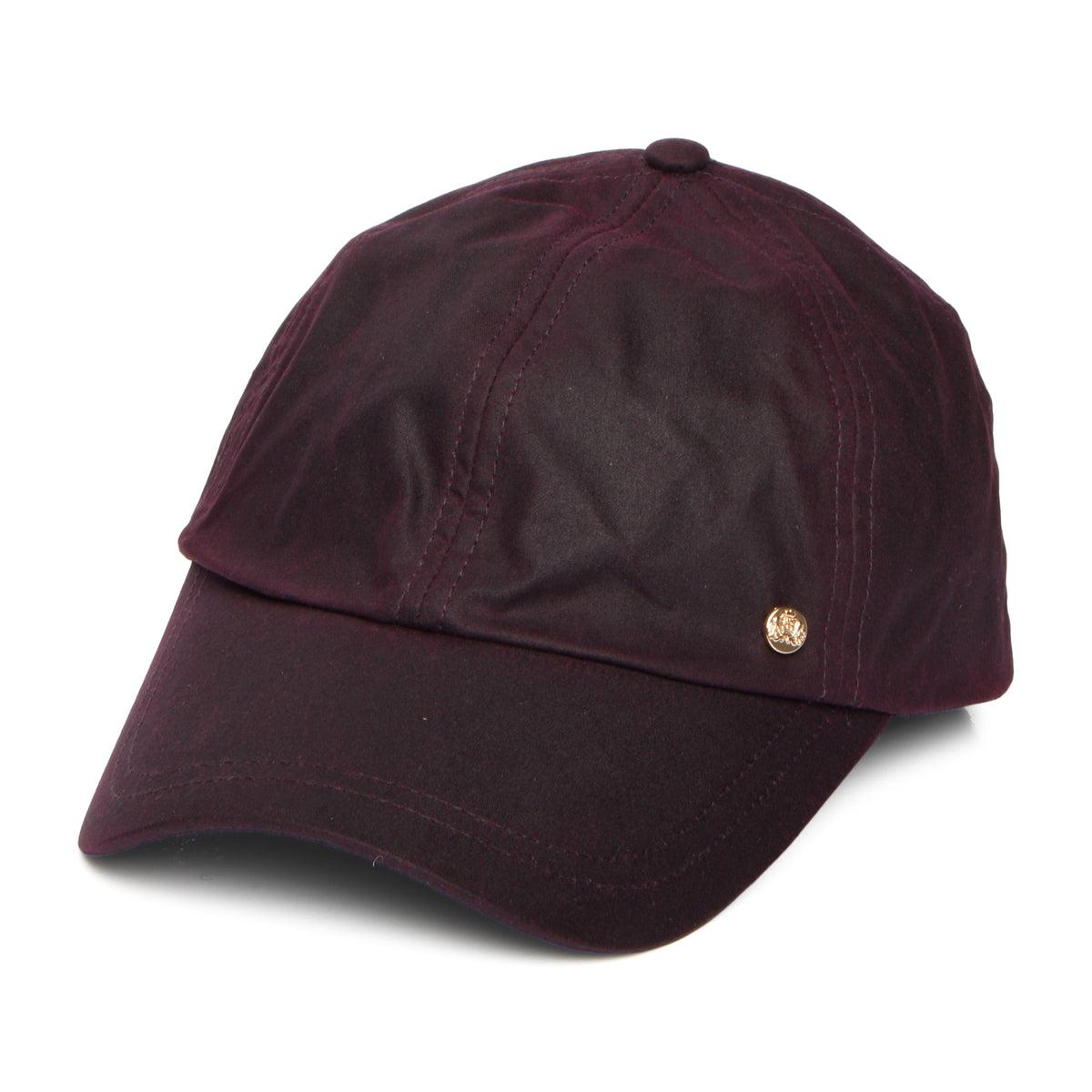 Casquette Femme en Coton Ciré Britannique merlot FAILSWORTH