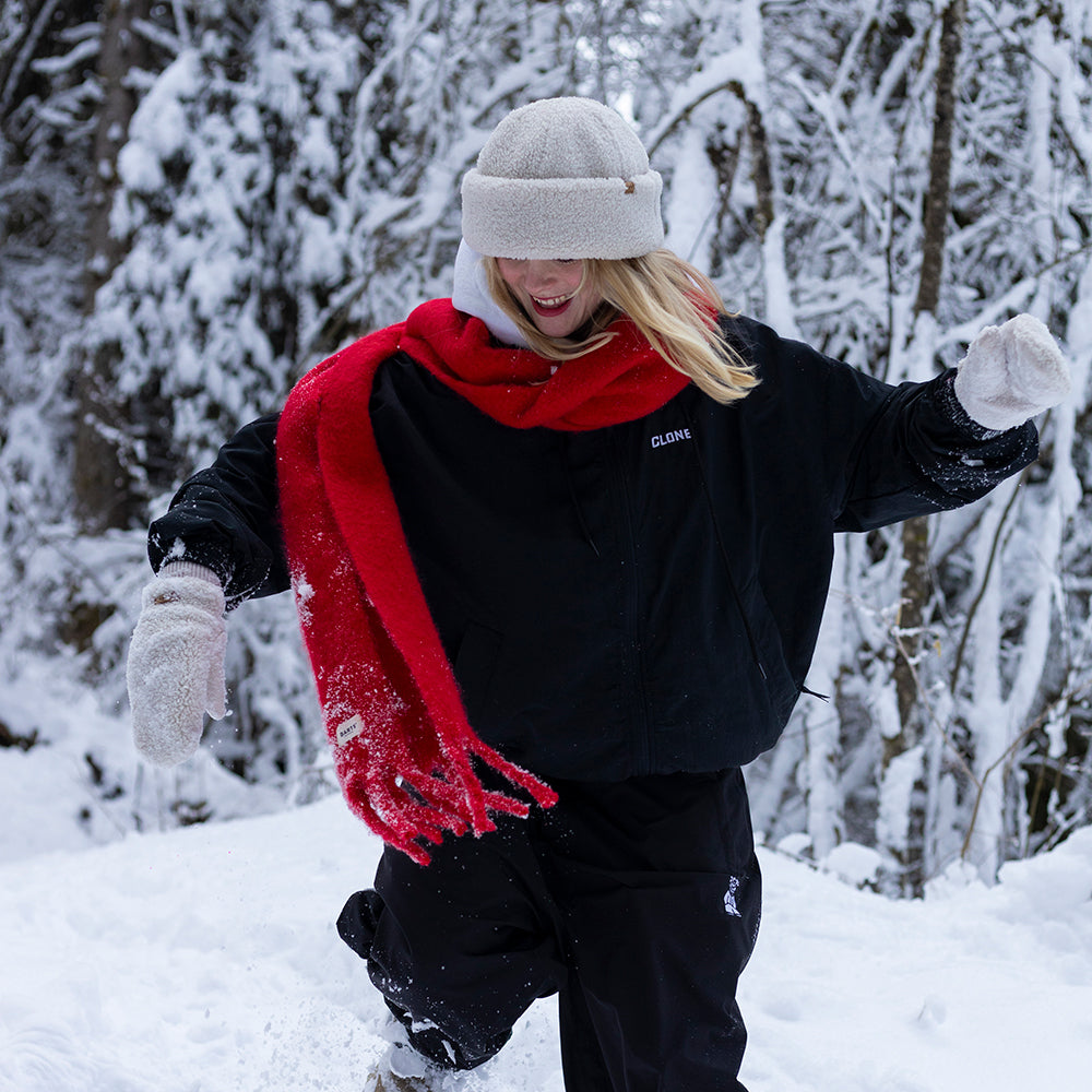 Chapeau Hiver en Fausse Fourrure Sherpa Teddybow crème BARTS