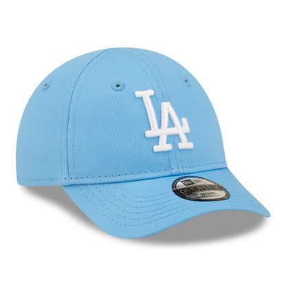 Casquette Bébé 9FORTY MLB League Essential L.A. Dodgers bleu ciel-blanc NEW ERA
