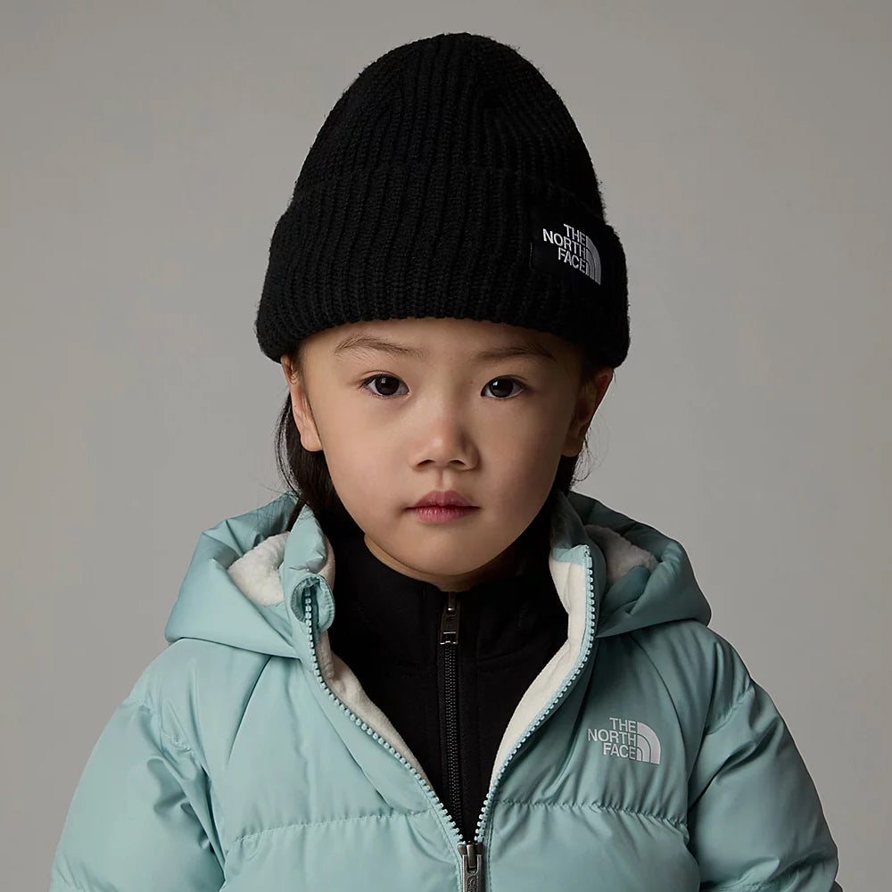 Bonnet Enfant Doublé Recyclé Salty noir THE NORTH FACE