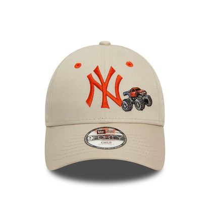 Casquette Enfant 9FORTY MLB Graphic New York Yankees pierre-orange NEW ERA