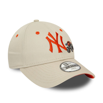 Casquette Enfant 9FORTY MLB Graphic New York Yankees pierre-orange NEW ERA