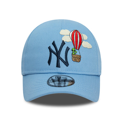 Casquette Enfant 9FORTY MLB Icon New York Yankees bleu ciel-bleu marine NEW ERA