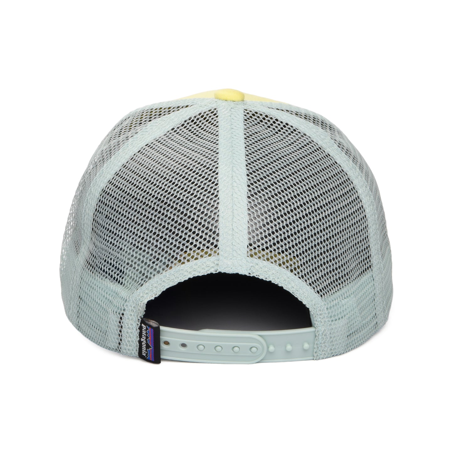 Casquette Trucker Enfant en Coton Bio Boardshort Logo citron-vert aqua PATAGONIA