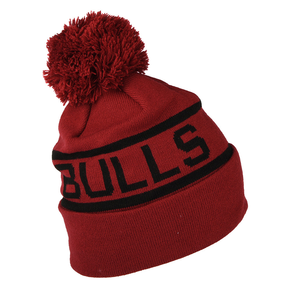 Bonnet à Pompon NBA Tonal Jake Cuff Chicago Bulls cardinal NEW ERA
