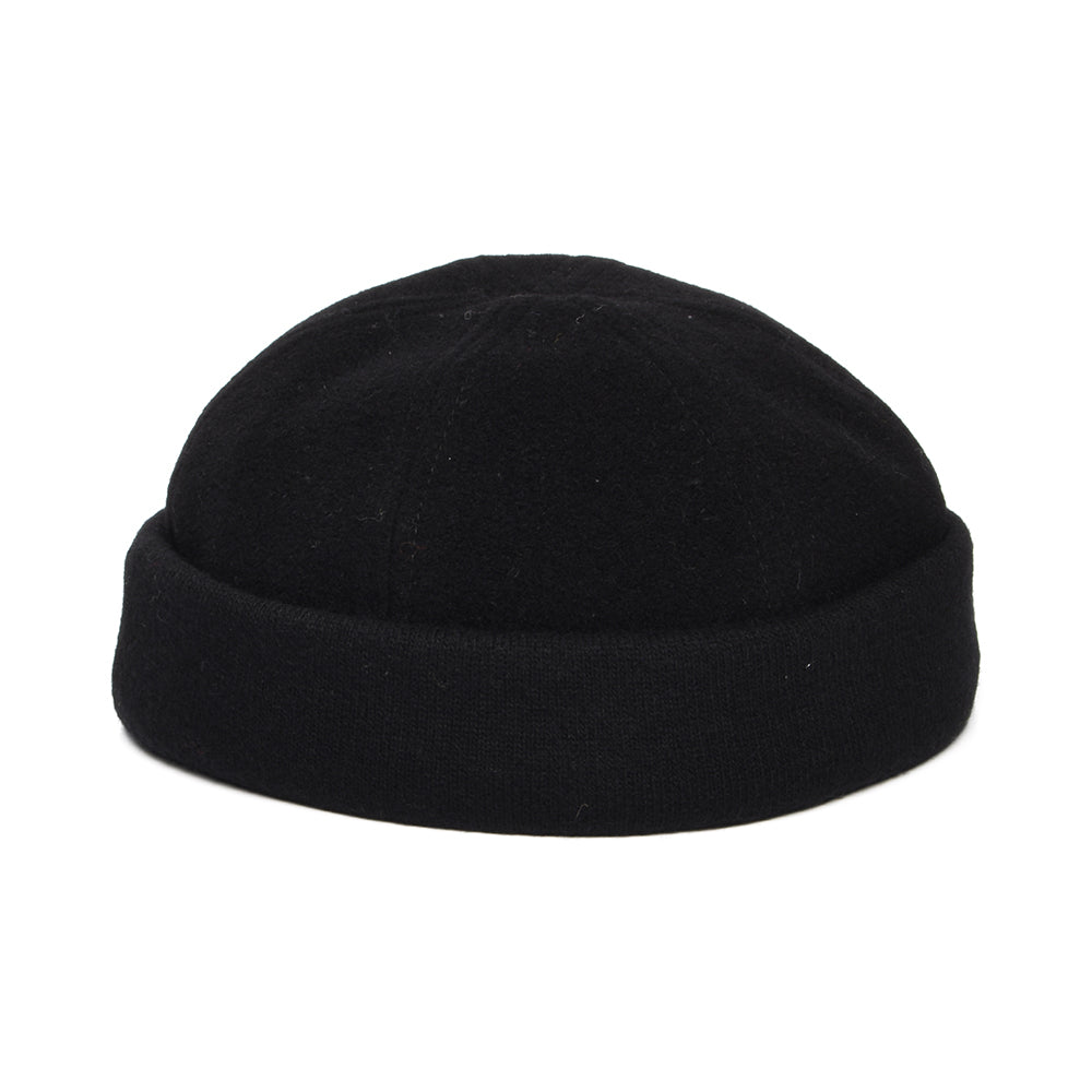 Bonnet Miki Breton en Laine et Cachemire Sparr noir STETSON