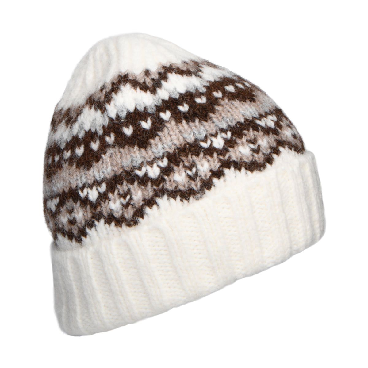 Bonnet Recyclé Eimhir crème-marron BARTS